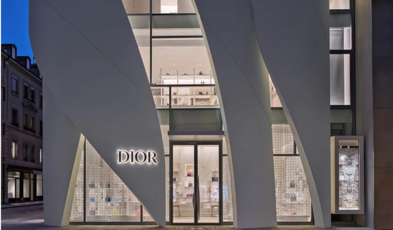 Fashion house Dior announced its newest store in Geneva, Switzerland, designed by Christian de Portzamparc, the first French architect to receive the Pritzker Prize.