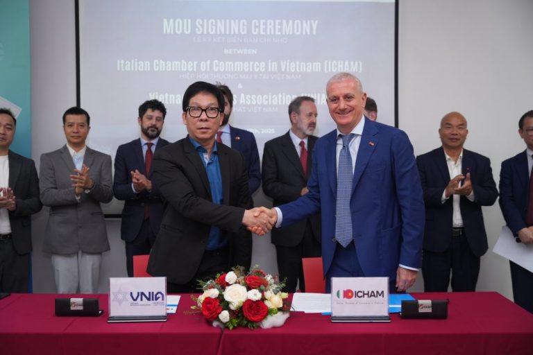 Vietnam Interior Association signs MoU with the Italian Chamber of Commerce in Vietnam: A New Milestone in International Cooperation