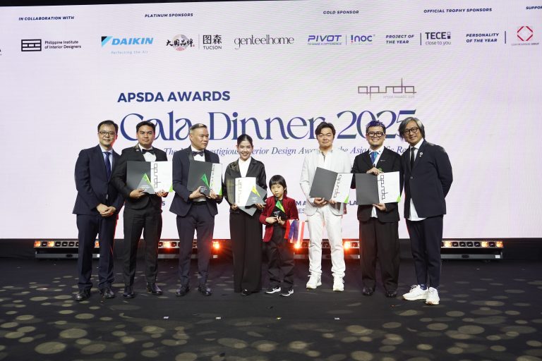Chúc mừng thành viên Hội Nội thất Việt Nam tại APSDA AWARDS 2025
