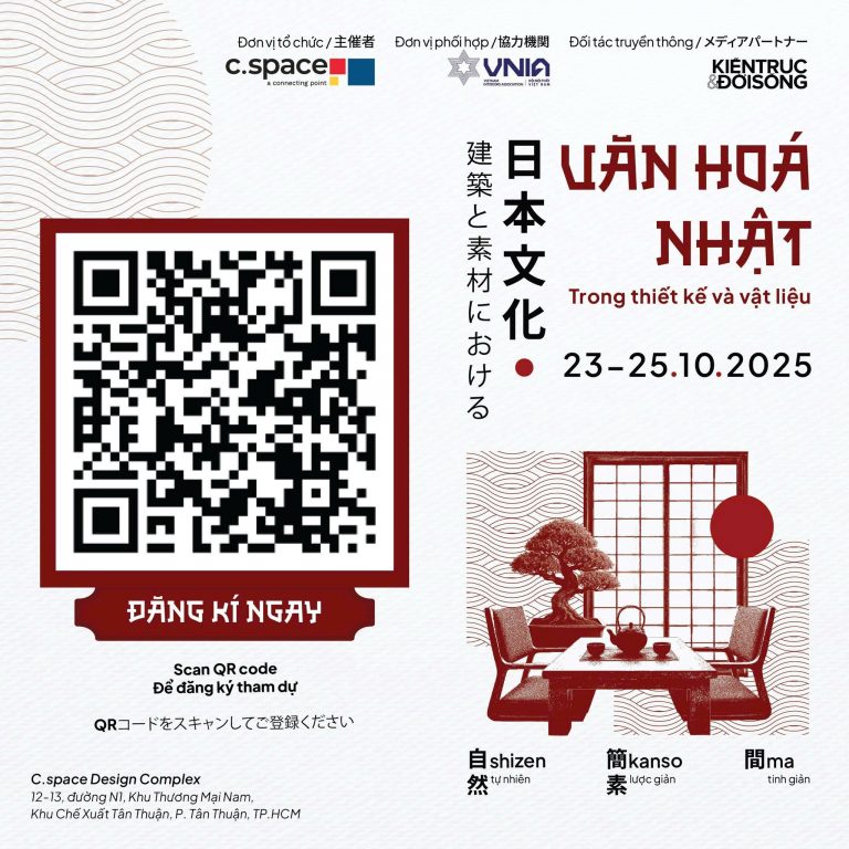 VIETNAM INTERIORS ASSOCIATION CO-ORGANIZES THE PROFESSIONAL EXCHANGE SESSION WITHIN THE PROGRAM “JAPANESE CULTURE IN DESIGN & MATERIALS 2025”